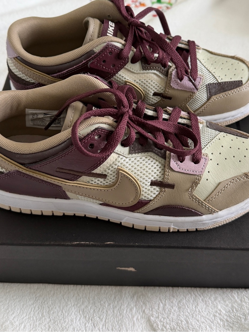 Nike dunk scrap latte